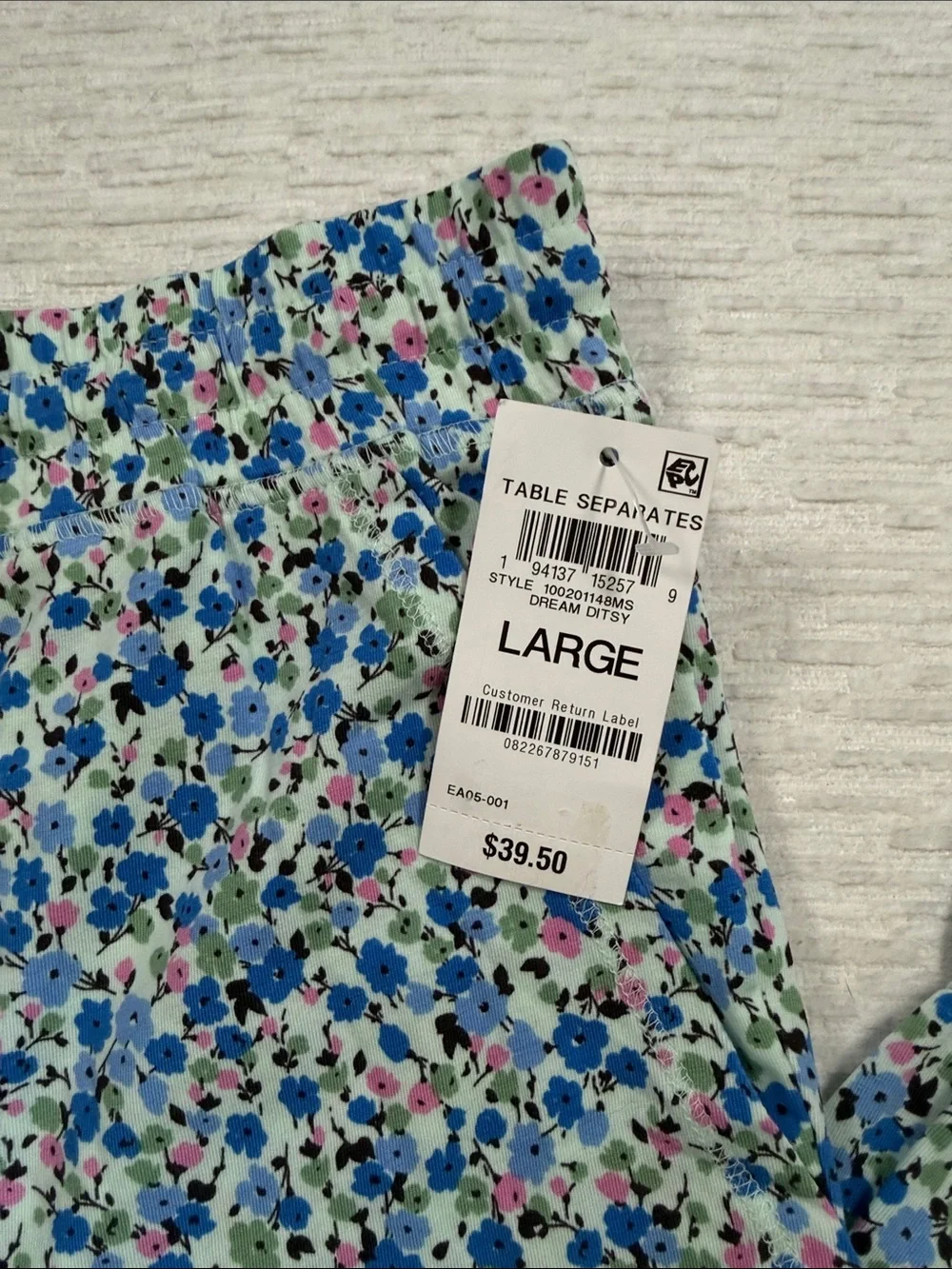 State of Day Dreamy Ditsy Printed Jogger Pajama Pants NWT